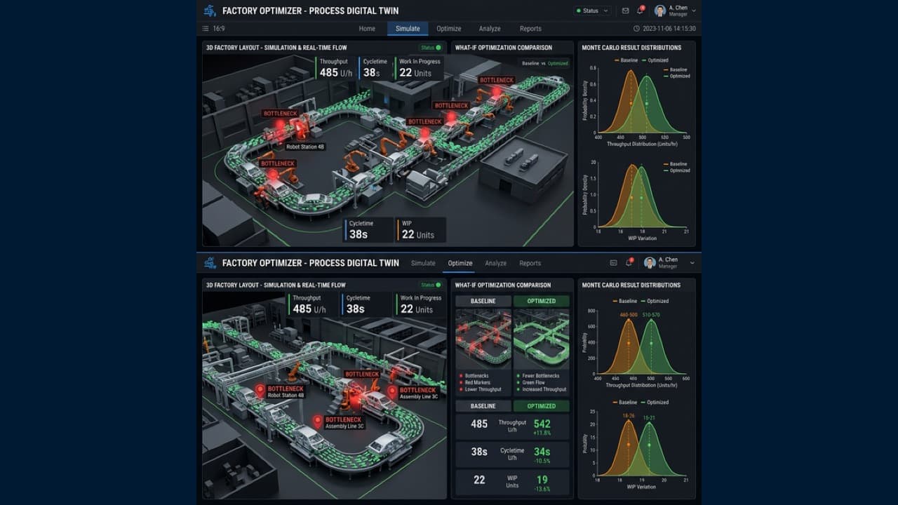 Process Simulation & Virtual Planning Background