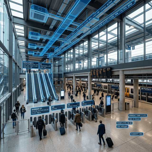 Transit hub operations
