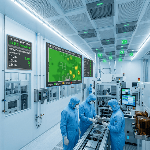 Cleanroom condition management