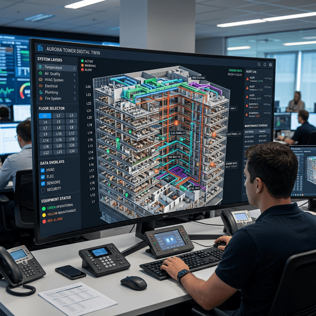 Facility digital twin